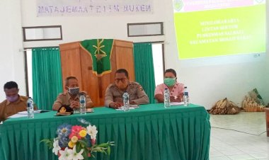 Kapolsek-Siso-Hadiri-Loka-Karya-Mini-Lintas-Sektor-Puskesmas-Salbait