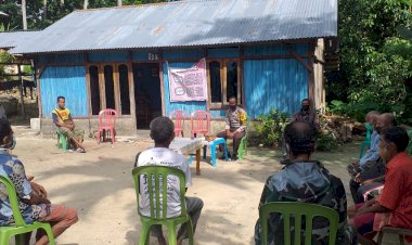 Bhabinkamtibmas-Polsek--Kolbano-Mediasi--Kasus-KDRT-Warga-Binaannya