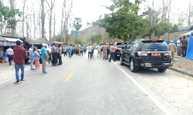 Personil-Polres-TTS-,-Pengamanan-Kunjungan-Dirjen-Kehutan-RI