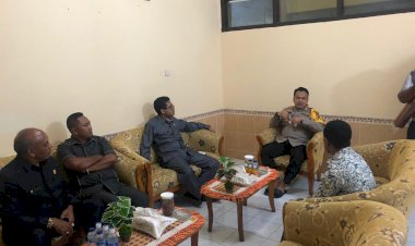 Kapolres-TTS-Menerima-Kunjungan- Silahturahmi-Ketua-DPRD-Kabupaten-TTS