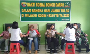 Peringati-Hari-Juang--TNI-AD,-Kapolres-TTS-Turut-Serta-Donor-Darah-di-Aula-Makodim-1621-TTS