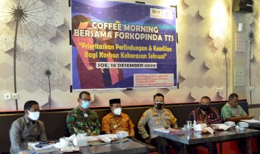 Kapolres-TTS -Hadiri-Coffee-Morning-Bersama -Forkopinda-TTS