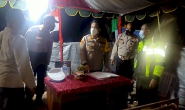 Pengecekan-Pos-Yan  -Lilin-Turangga-2020-Oleh-Kapolres-TTS