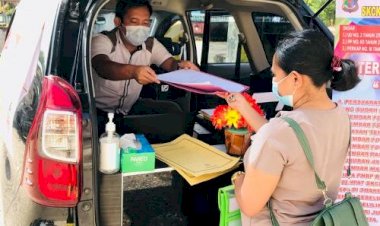 Tingkatkan-Pelayan-Publik,-Sat-Intelkam-Polres-TTS-Gelar-Pelayanan -SKCK-Keliling-Nekmese