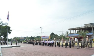 Kesiapsiagaan-Penanggulangan -Bencana-Alam-dan-Pengendalian-Karhutla,-Polres-TTS-Melaksanakan--Apel-Gelar-Pasukan
