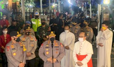 Pastikan-Kemanan-Misa,-Kapolri-Harap-Umat-Kristiani-Ibadah-Dengan-Tenang