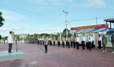 Polres-TTS:-Apel-Gelar-Pasukan-Operasi-Ketupat-2021,- ini -Penekanan-Kapolri-Yang-Dibacakan-Bupati-TTS