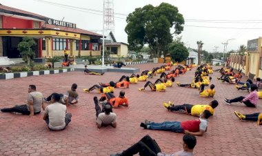 Polres-TTS-Gelar-Olah-Raga-Pagi