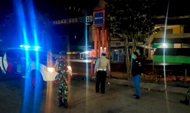 Ciptakan-kamtibmas-Aman-Kondusif- dan-Pemberlakuan-Jam-Malam-,-Personil-Polres-TTS- Bersama-Instansi-Terkait -Patroli-KRYD