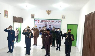 Kapolres-TTS-Hadiri-Upacara--HUT--ke-76-TNI-Secara-Virtual-Di-Makodim-1621/TTS--​​​​​​​