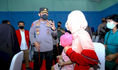 Akselerasi-Vaksinasi-se-Indonesia,-Kapolri-Sebut-Sebagai-Upaya-Persiapan-Pandemi-ke-Endemi