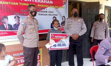Peduli--Pertumbuhan-Ekonomi-Pelaku-Usaha-Kecil,-Polres-TTS-Gencar-Salurkan-BT--PKLWN