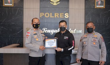 Partisipasi-Dalam-Kegiatan-Komunitas- Bigbos-Soe,-Polres-TTS-Dapat-Penghargaan