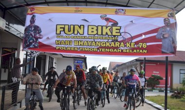 Semarakkan-Hari-Bhayangkara-ke-76,-Polres-TTS-Gelar-Fun-Bike