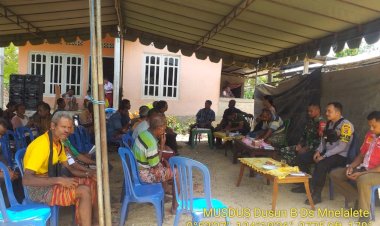 Hadiri-pertemuan-Warga,-Bhabinkamtibmas-Pospol-Neonmat-Beri-Imbauan-Karhutlah