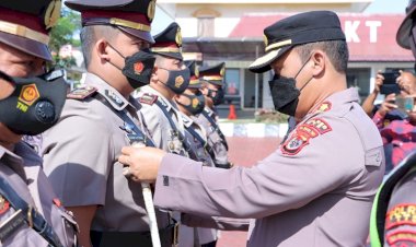 Kapolres-TTS-Pimpin-Sertijab-2-Kasat-dan-1-Kapolsek