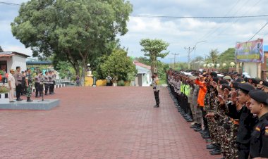 Siap-Amankan-Perayaan-Malam-Pergantian-Tahun,---Polres-TTS-Gelar-Apel-Bersama-Instansi-Terkait