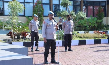 Polisi-Belajar,-Kasi-Propam-Polres-TTS-  Sampaikan-Materi-  Tentang- Waskat -Dilingkungan-Polri