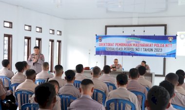 Hadir-di-Polres-TTS,-Ditbinmas-Polda-NTT-Sosialisasi-Perpol-Nomor-1-Tahun-2023-Tentang-Perubahan-Atas-Perkap-Nomor-4-Tahun-2020-Tentang-Pengamanan-Swakarsa-Kepada-Satpam