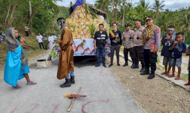 Amankan-Kegiatan-Masyarakat-,-Kapolsek-Kolbano- Imbau-Agar-Tetap-Jaga-Sitkamtibmas