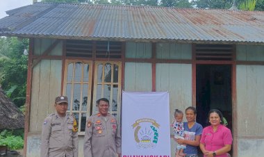 Dukung-Percepatan-Penanganan-Stunting,-Kapolsek-Amanatun-Utara-Datangi-Anak-Asuh