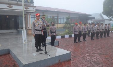 Polres-TTS-Apel-Penerimaan-26-Siswa-Latja-Diktuba-Polri-Gel-I-TA-2023-dari-SPN-Kupang