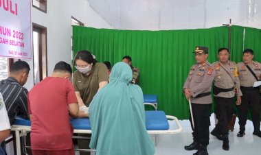 Jelang- Bhayangkara-Ke---77-Tahun-2023,-Polres-TTS- Gelar-Khitanan-Gratis