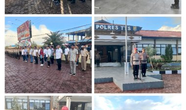 Berakhirnya-Masa-Latja,-Polres-TTS-Gelar-Upacara-Penyerahan-siswa-Latja-Polda-NTT