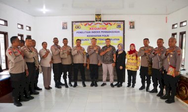 Mebangun-Kesehatan-Personil--Polri--Yang-Mantap,-Puslitbang-Mabes-Polri-Lakukan-Penelitian-di-Polres-TTS