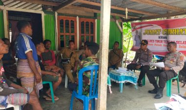 Gelar-Jumat-Curhat,-Ini-Imbauan-Kapolsek-Amanatun-Selatan-Kepada-Warga