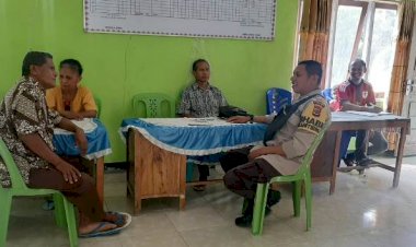 Ajak-jaga-Kamtibmas,-Bhabainkamtibmas-Sambangi-Perangkat-Desa