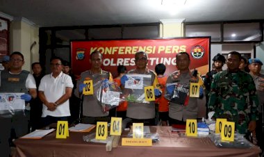 Polda-Sulut-Tahan-7-Tersangka-Bentrok-di-Bitung