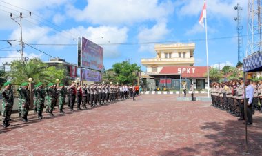 Bentuk-Kesiapan-Hadapi-Bencana,-Polres-TTS-Apel-Siaga-Bencana