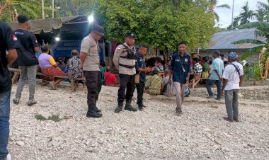 Kampanye-Tatap-Muka,- Polsek-Kie-Kerahkaan-Personil-Pengamanan