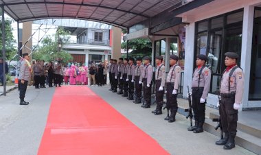 Kunjungan-kerja-di-Polres-TTS- Polres-TTS,-Ini-yang-Disampaikan-Kapolda-NTT-   