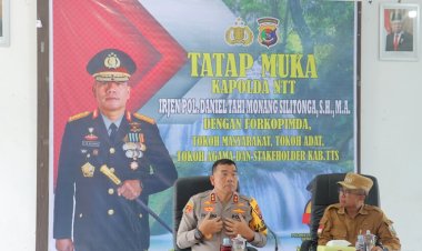 Tatap-Muka-Bersama -Unsur-Forkopimda, -Tokoh-Masyarakat-dan-Tokoh-Adat,-Kapolda-NTT- Tekankan-Pentingnya-Kerja-Sama-Antara-Instansi-Terkait-Guna -Menjaga-Kamtibmas-dan-Kelancaran-Proses-Pemilu