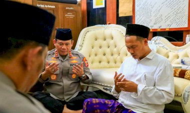 Dikunjungi-Kaops-NCS-Polri,-Gus-Baha-Doakan-Pemilu-2024-Berlangsung-Aman-dan-Damai