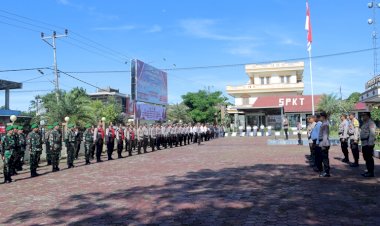 Kesiapan -Pelaksanaan-Ops-Keselamatan-Turangga-2024,-Polres-TTS-Laksanakan-Apel-Gelar-Pasukan