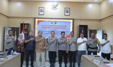 Pentingya -Polisi-Siber,- Puslitbang-Polri- Melaksanakan -FGD-di-Polres-TTS