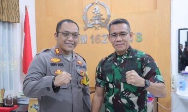 Kapolres-TTS-dan- Dandim-1621/-TTS-Pastikan-Sinergitas-TNI-/-Polri-Di- TTS - Terjalin-Aman-dan-Kondusif