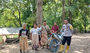 Turun-Hingga-Pelosok-Desa,-Upaya-Bhabinkamtibmas-Beri-pesan-pesan-Kamtibmas