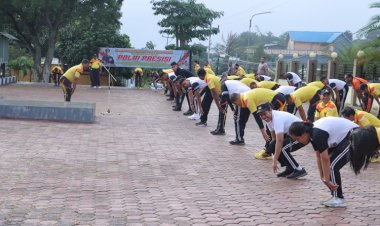 Tingkatkan-kebugaran-tubuh,-Personil-Polres-TTS-Olah-Raga-Pagi