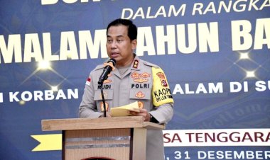 Kapolda-NTT-Pimpin-Doa-Lintas-Agama-Sambut-Malam-Tahun-Baru-2026,-Wujud-Empati-bagi-Korban-Bencana-di-Sumut-dan-Aceh