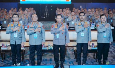 Beri-Arahan-di-Rapim-Polri,-Kapolri-Tegaskan-Dukung-Kawal-Penuh-Program-Pemerintah 