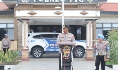 Apel-Jam-Pimpinan,-Kapolres-TTS:- Jaga-Marwah- Institusi -Polri
