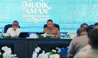 Pimpin-Rakor-Lintas-Sektoral,-Kapolri-Tekankan-Optimalisasi-Pengamanan-dan-Pelayanan-di-Ops-Ketupat-2026