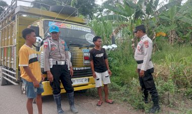 Idul-Fitri-1447-H-Aman-dan-Kondusif,-Polsek-Ki’e-Intensif-Patroli-Dialogis