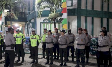 Pastikan-Malam-Kemenangan-Aman,-Polres-TTS-Terjunkan-Personel-Kawal-Pawai-Takbiran-Idulfitri-1447-H