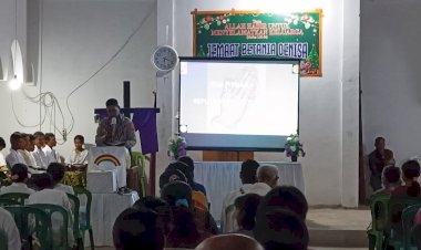 Melalui-Mimbar-Gereja,-Kapolsek-Kuanfatu-Ajak-Pemuda-Jadi-Pelopor-Kamtibmas