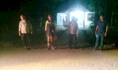 Polsek-Mollo-Selatan-Sisir-Desa-Biloto:-Ingatkan-Warga-Tanggap-Bencana-Longsor 
